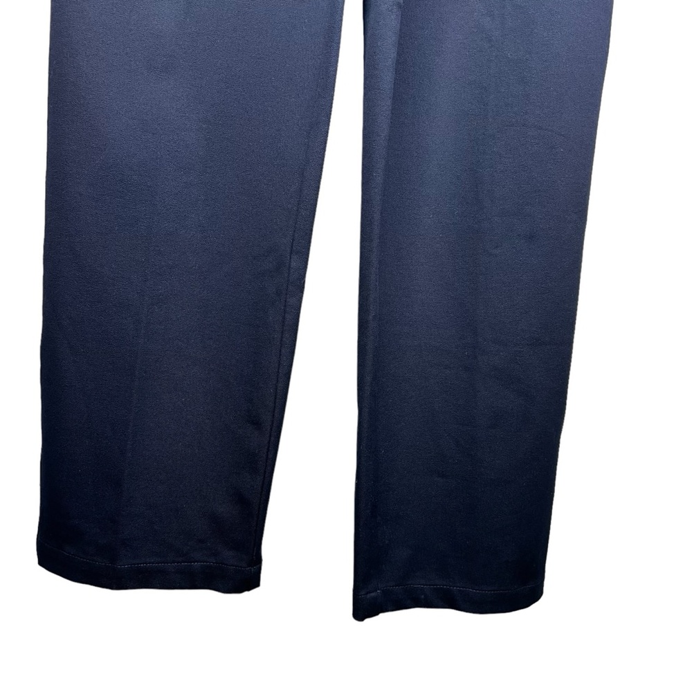 St John Sport Navy Straight Leg Pants Gold Accents 8 - Picture 5 of 6